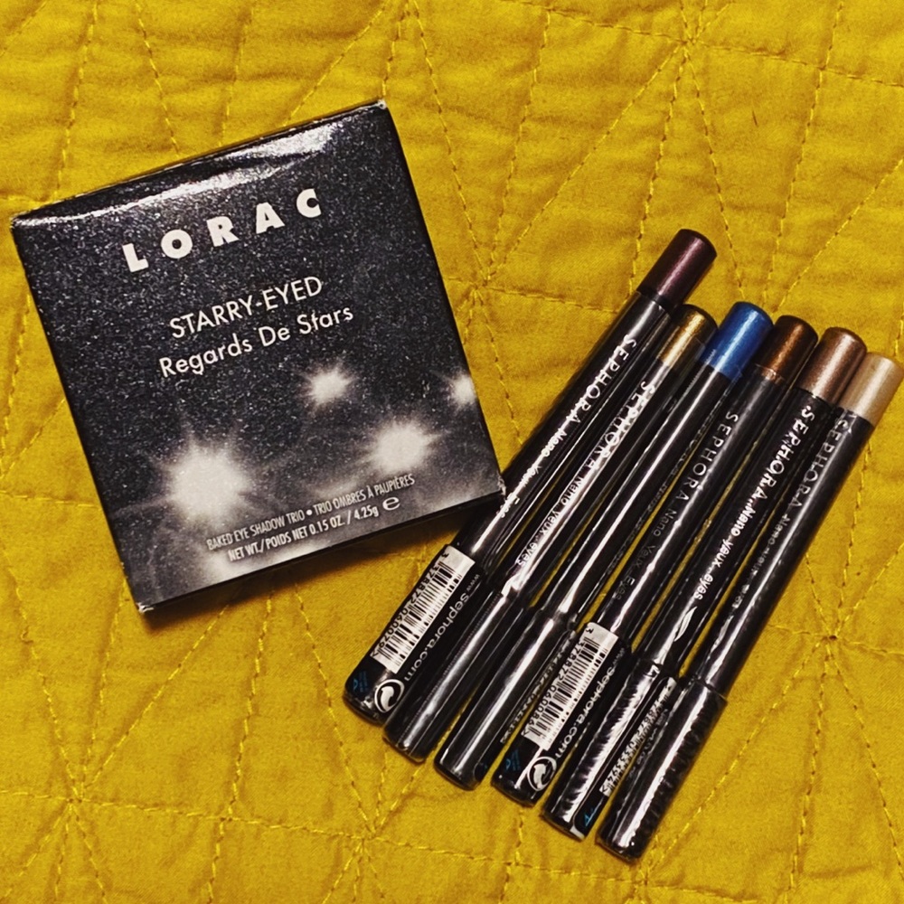 LORAC Starry-Eyed & Sephora Eye Liners Bundle